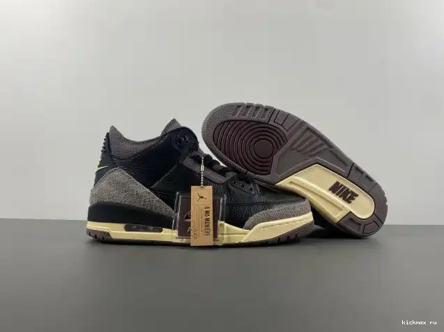 Rep Kickmax Maniere x Black A 3 Jordan Air Ma FZ4811-001 0522